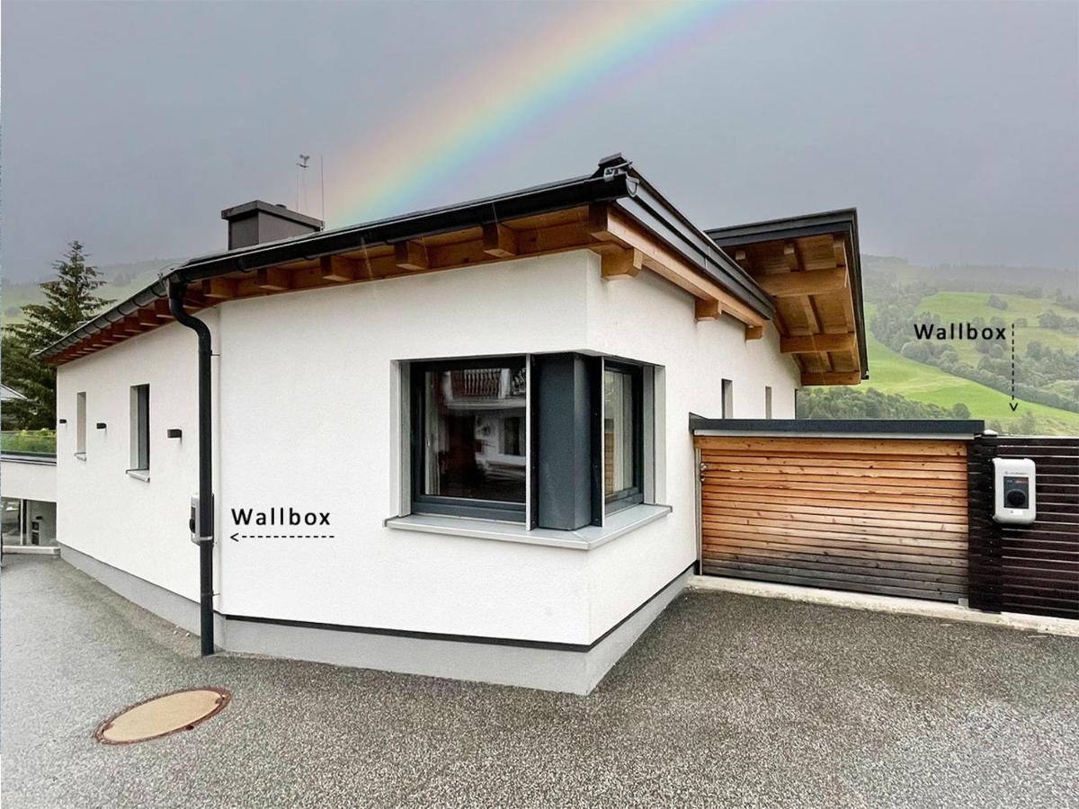 Ferienwohnungen Falkenstein Hinterglemm Saalbach-Hinterglemm Eksteriør billede